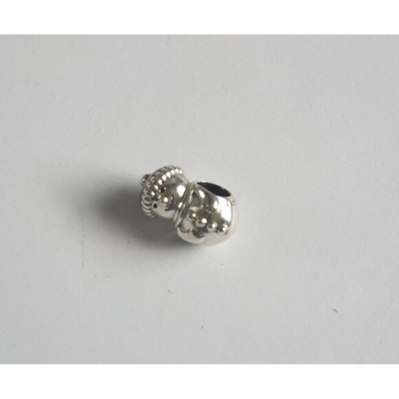 Pandora Snowman Red Enamel Christmas Hat 925 Sterling Silver Charm #798478C01 - Picture 12 of 12